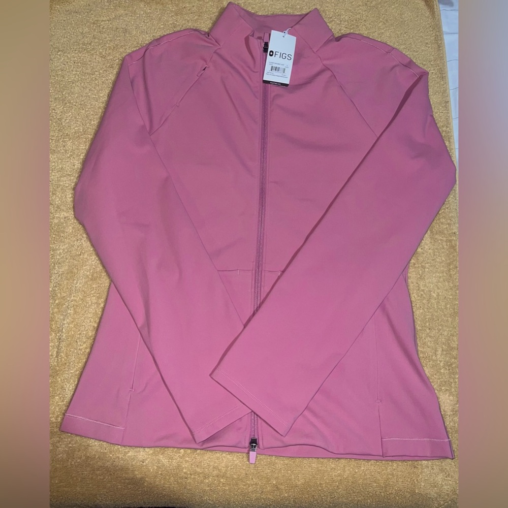 Figs Chalk Pink Jacket